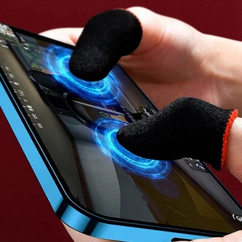 30 db ujjfedél játékhoz Hüvelykujj fedél mobil játék izzadságálló lélegző játékvezérlő ujjfedél készlet PUBG-hez