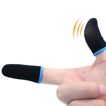 30 db ujjfedél játékhoz Hüvelykujj fedél mobil játék izzadságálló lélegző játékvezérlő ujjfedél készlet PUBG-hez