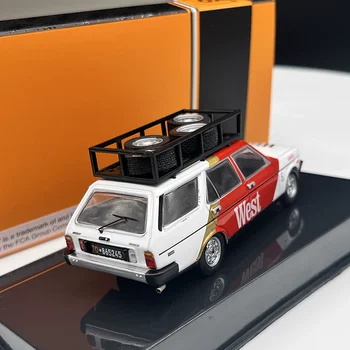 IXO Diecast 1/43 méretarányú Fiat 131 könnyűfém autó modell gyűjtemény Emléktárgy kiállítási díszek Jármű játék