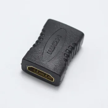 NinthQua 2db HDMI anya hosszabbító kábel adapter HDMI anya csatlakozóhoz HDMI női dugóhoz HDMI hosszabbító kábel csatlakozó 1080P HDTV adapterkábelhez
