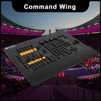 Command Wing Controller Professzionális színpadi felszerelés Mozgó fej LED világítás ON PC konzol DJ DMX512 Party Club Fesztivál lámpa