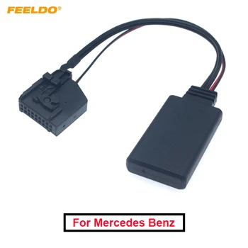 1PC autós sztereó audio interfész Bluetooth vezeték nélküli modul AUX kábel adapter Mercedes Comand 2.0 W211 R170 W164 vevő Jun5