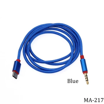 C típusú apa - 3,5 mm-es apa csatlakozó autó AUX audiokábel adapter USB 3.1 USB-C - 3.5 mm-es audio fülhallgató-csatlakozó Letv 2 2pro max-hoz