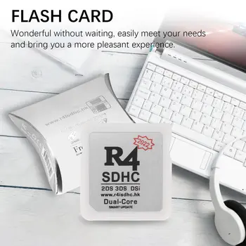 2024 Új R4 SDHC adapter Biztonságos digitális memóriakártya Író kártya kártya Flashcard tartós anyag Kompakt és hordozható flashcard