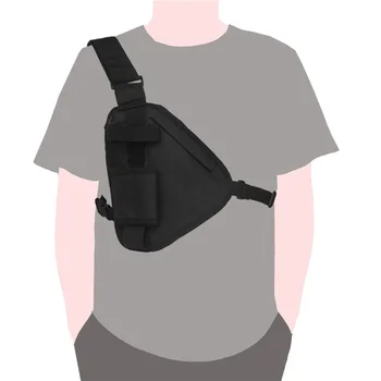 Új mellénytáska Férfi mellkas Rig táskák Streetwear One Shoulder taktikai funkcionális csat mellény Unisex Hip-Hop crossbody tasak praktikus