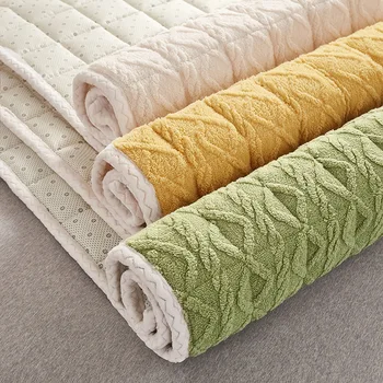 1db Ágynemű Téli sűrítés Korall bársony Meleg dupla ágytakaró Háztartási textíliák Luxus matrac párna matrachuzat ágynemű
