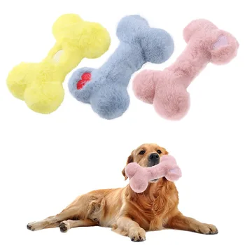 Aranyos szerelem csontplüss ének kutyajátékok, amelyek bb-t tartalmaznak úgynevezett köszörűfogak harapásálló interaktív játék kisállat kellékek