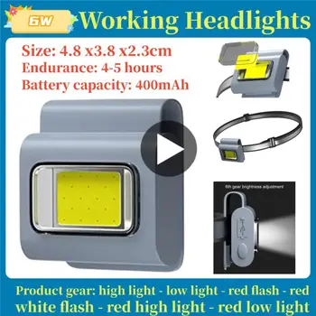 Új LED-es menetfény kültéri hátizsák biztonsági szilikon klip mód Sétáló lámpa éjszakára