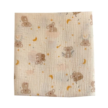 2 rétegű pólyás takaró baba pamut-géz baba alvótörlő ágynemű tartozék