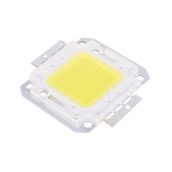 Hot 8X nagy teljesítményű 50W LED chip izzó lámpa DIY fehér 3800LM 6500K