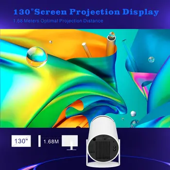 Magcubic-projektor Hy300 Android 11 Dual WiFi 6 200 ANSI Allwinner H713 BT5.0 1280*720P, házimozi, kültéri projektor