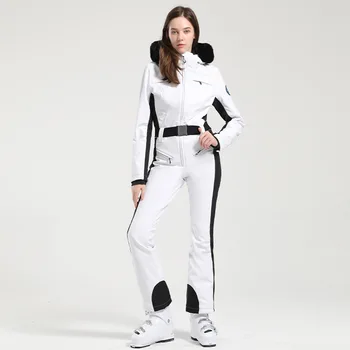 Oulylan 2024 Új téli egyrészes síruha sűrített termikus overallok Snowboard dzseki jumpsuit Slim Fit síkészlet szélálló