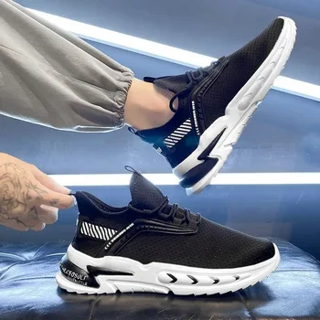2023 Új nyári lélegző argán férfi cipő férfi sport őszi szabadidő trendi márka nőtt apa Tide cipő