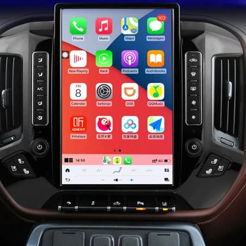 14.4 hüvelykes Android10.0 képernyős rádió 2014-2018-hoz Chevrolet Silverado támogatás Navigáció WIFI DAB+ Carplay