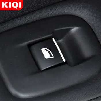 KIQI 7Db/Set autós kiegészítők Peugeot 5008 GT 5008GT 2011 - 2021 ABS Chrome Windows Lifter gomb burkolat matricák